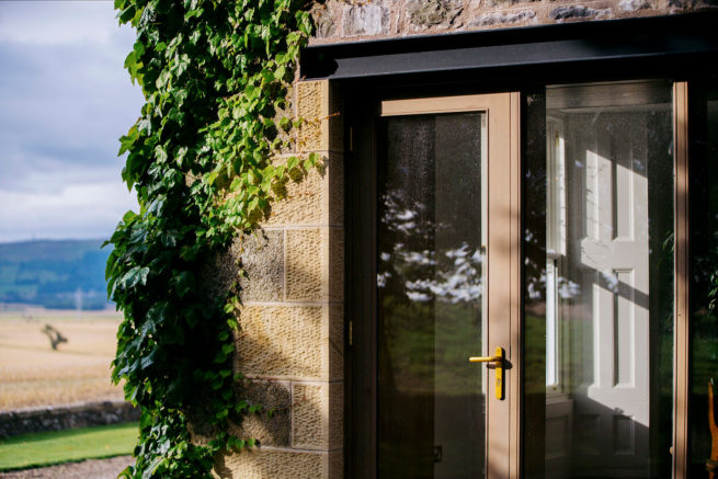 Farmhouse Fife by Calum Duncan Architects as a low carbon retrofit design to this listed house using good practice in conservation and contemporary low energy and low embodied carbon design.